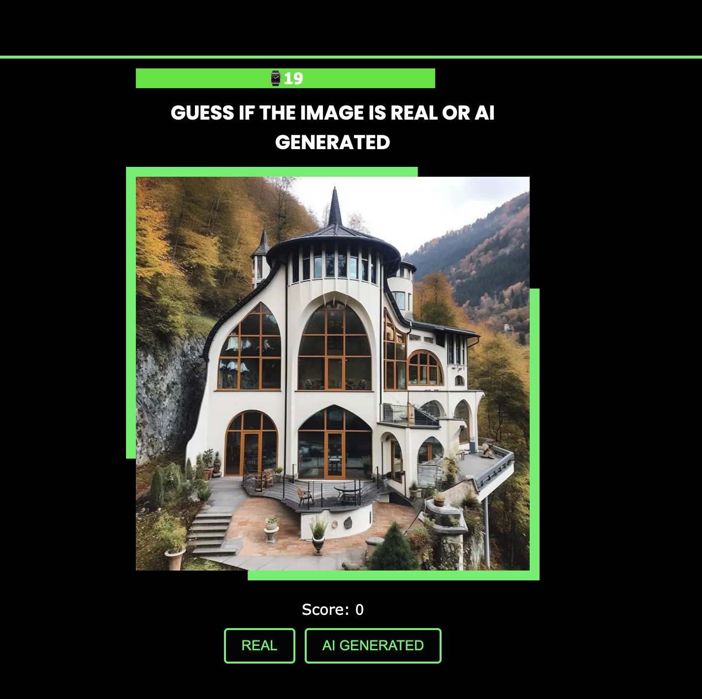 Real Or AI Game: A Captivating Game Testing Your Visual Perception ...