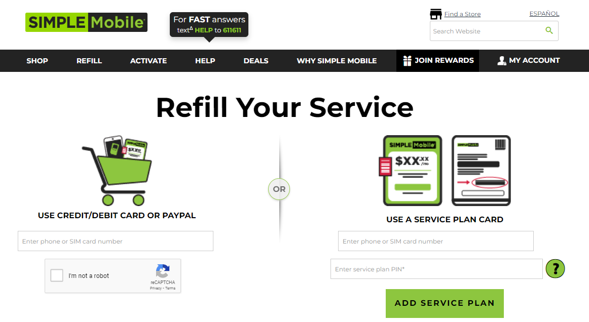 Paying Your Simple Mobile Family Plan Bill For 2 Lines