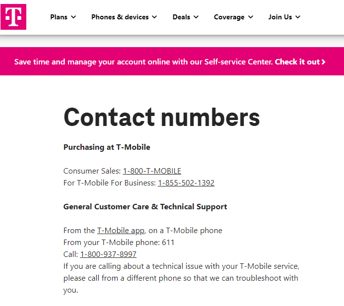 T-Mobile Support