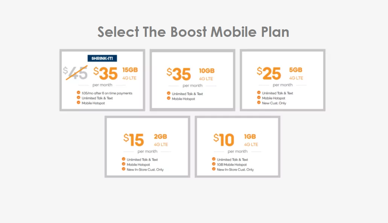 boost mobile business plan