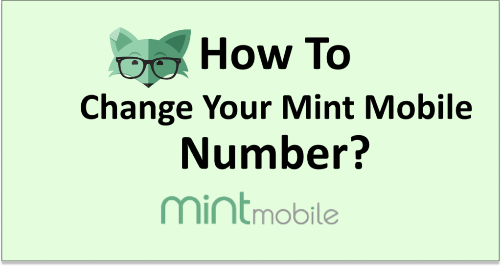 can i change my mint mobile number