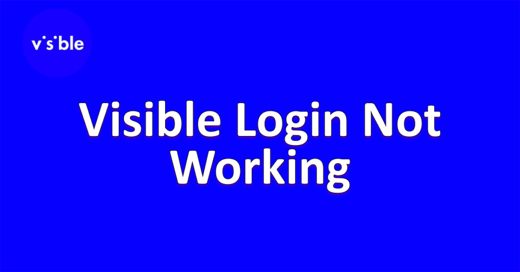 How To Fix Visible Login Not Working NetworkBuildz