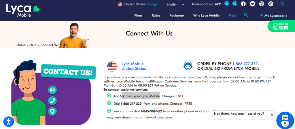 Lycamobile Customer Service, How to Contact for Support