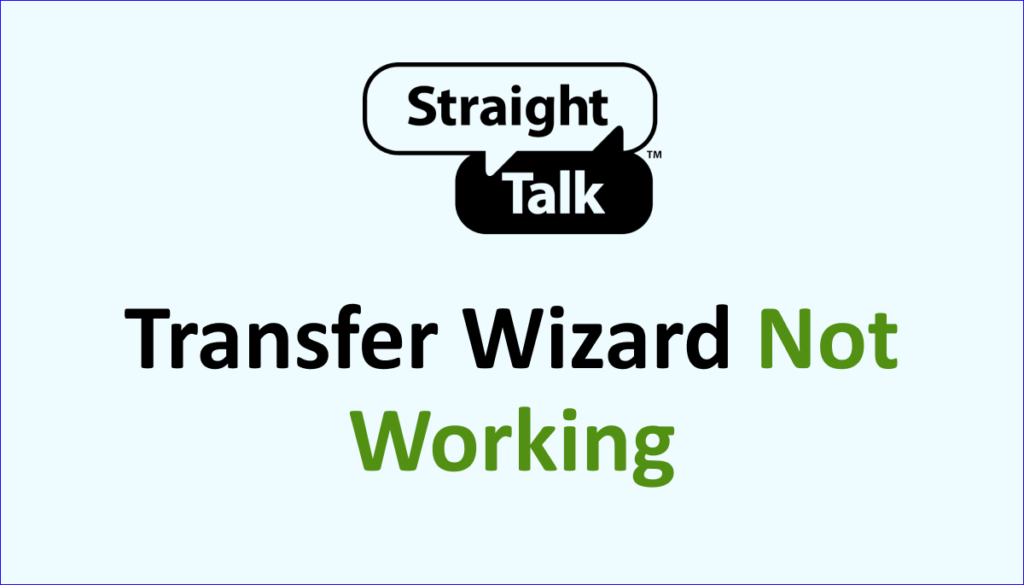 straight talk transfer service to new phone not working