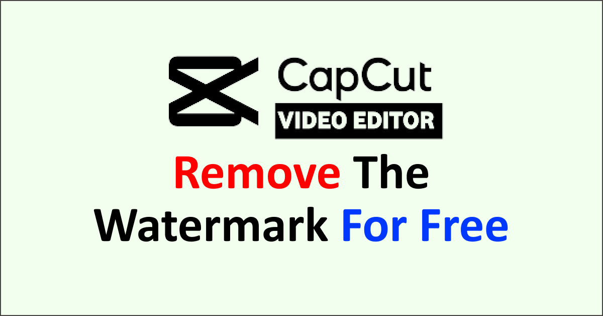How to Remove a Watermark in CapCut