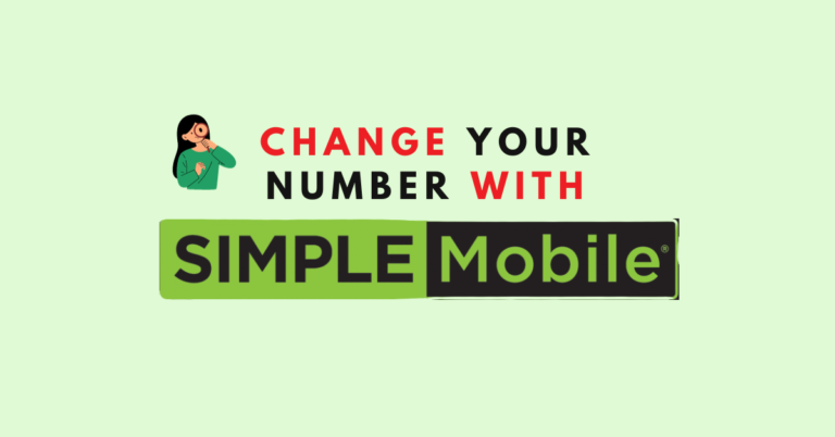 Change Your Number With Simple Mobile