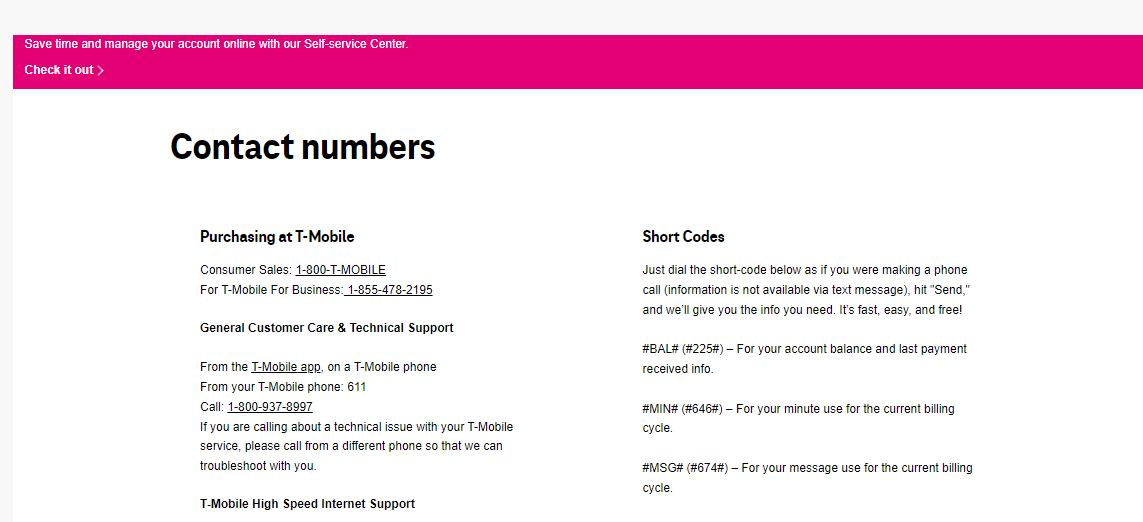 t mobile lost phone support