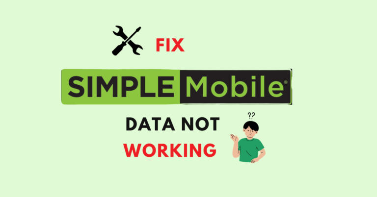 Fix Simple Mobile Data Not Working