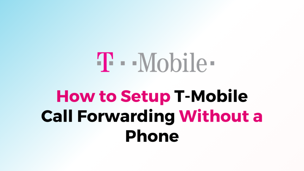 call forwarding t mobile iphone