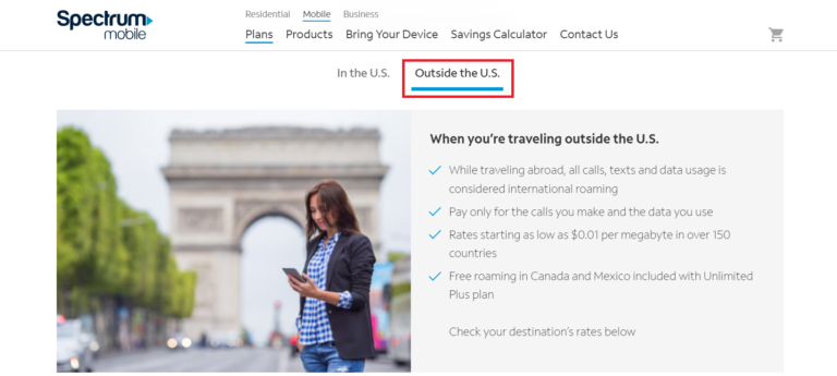 Guide To Spectrum Mobile Roaming Rates - NetworkBuildz