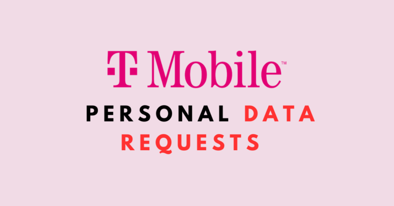T-Mobile Personal Data Requests: Confirming Your Personal Information Held by T-Mobile
