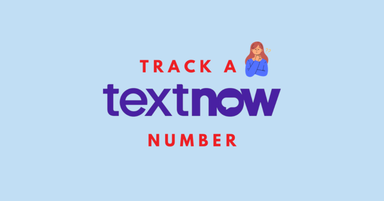 Track A TextNow Number