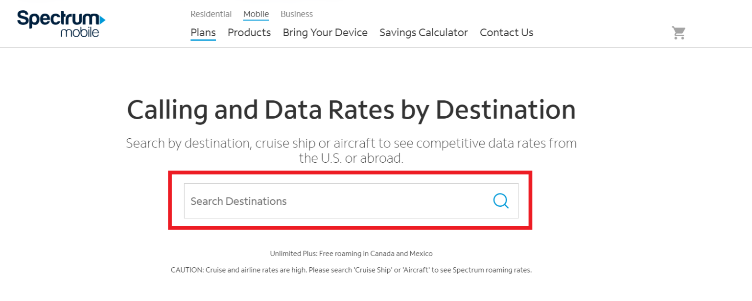 Spectrum mobile international roaming rates networkbuildz