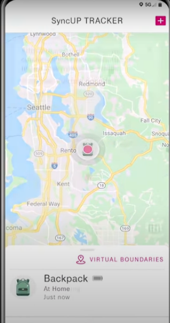 set up location alerts to receive notifications