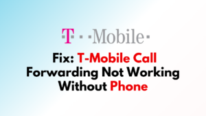 t mobile call forwarding without phone