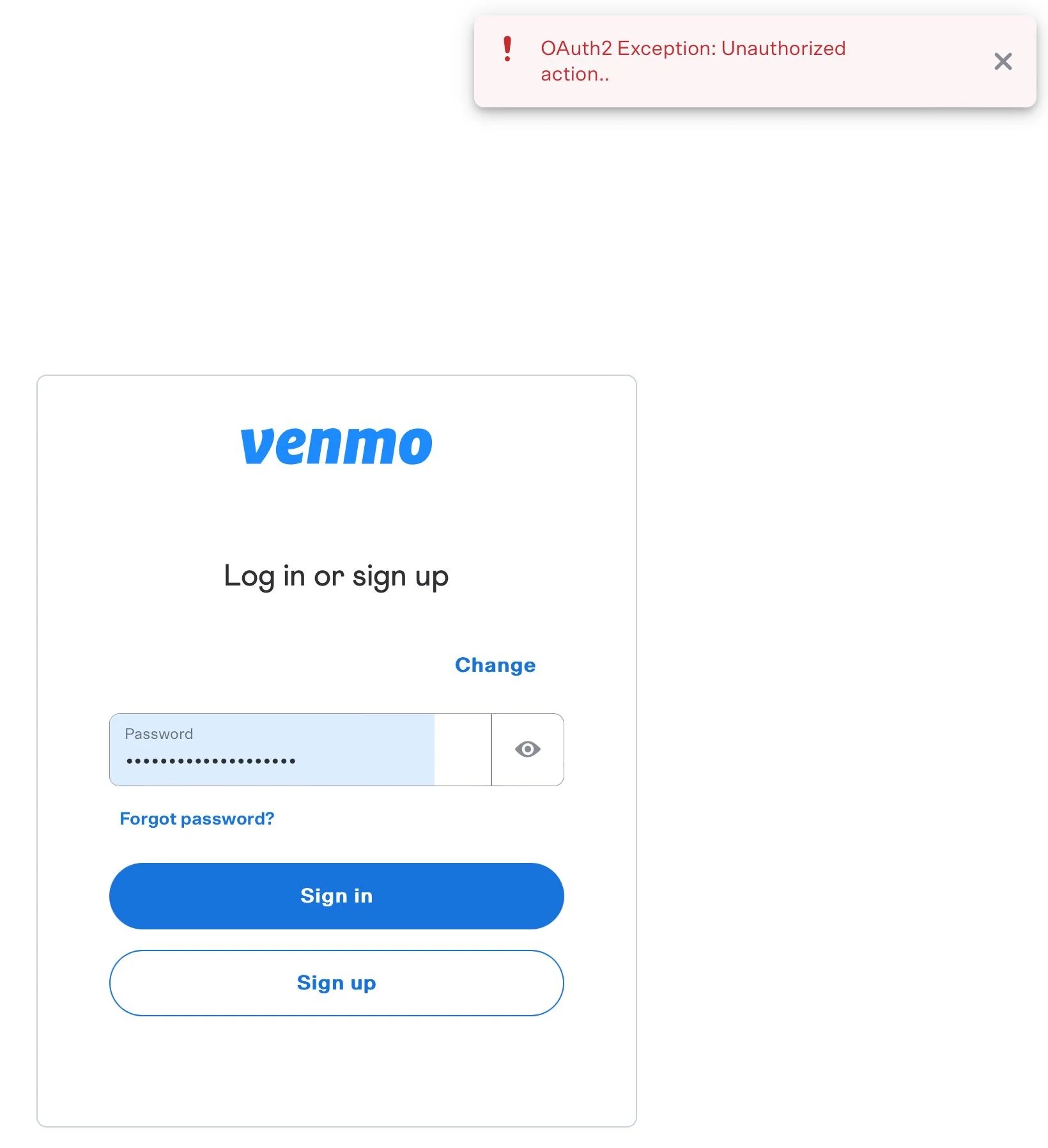 How To Fix “OAuth2 Exception Unauthorized Action” Error On Venmo