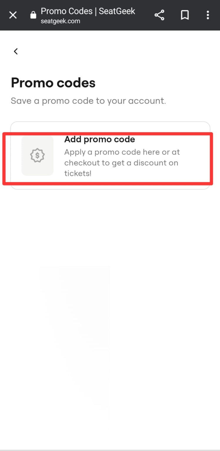 How To Fix SeatGeek Promo Code Not Working - NetworkBuildz