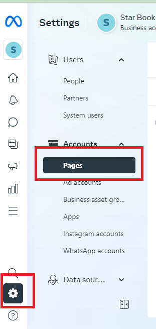 go to pages in Meta Business Suite Settings to change the name of the page
