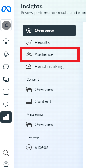 use the audience option in meta business suite to get the best posting time in Meta business suite