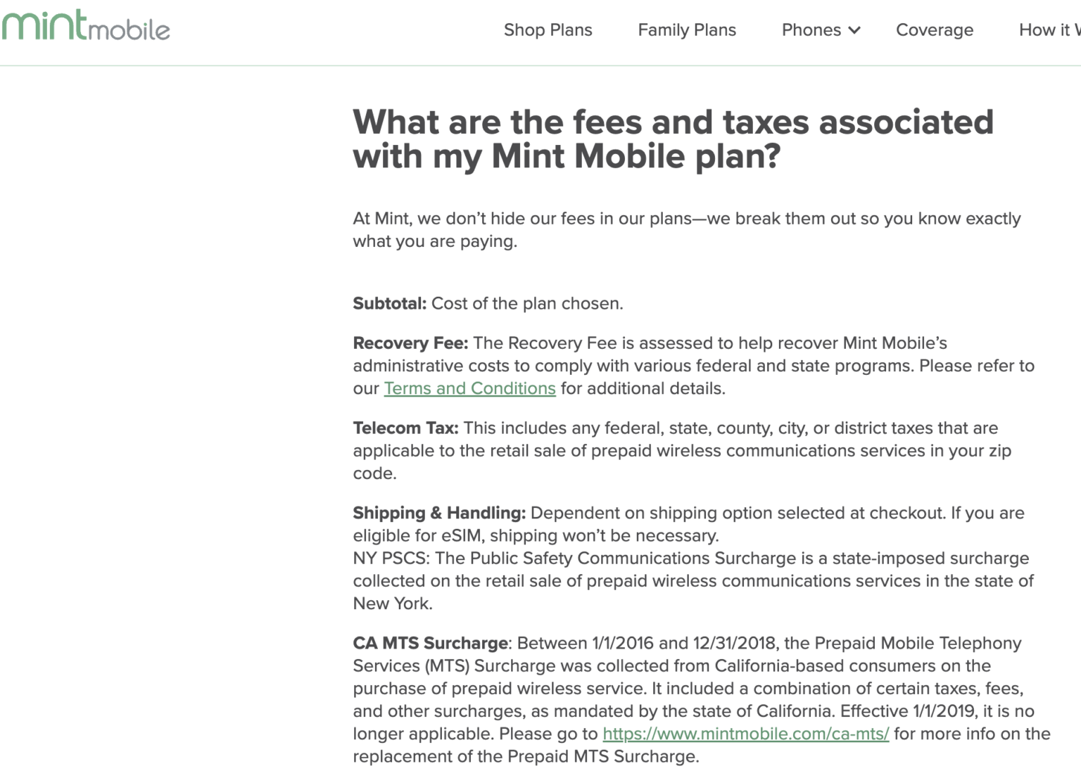 Mint Mobile Taxes And Fees: Understand The Breakdown - NetworkBuildz