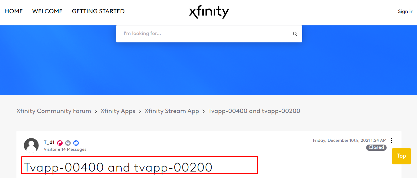 How To Fix Xfinity Stream Error TVAPP00200 NetworkBuildz