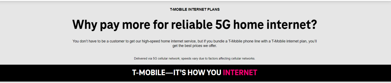 is t mobile 5g home internet unlimited